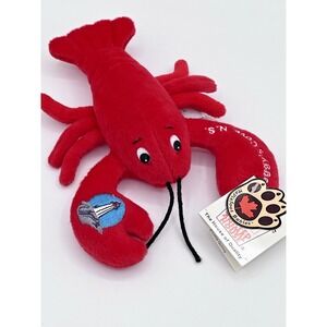 Peggy's Cove Lobster Plush 8" Stuffed Animal – Maplefoot Babies Skipper W/tag